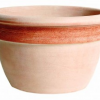 Campana graffiata in terracotta cm.27