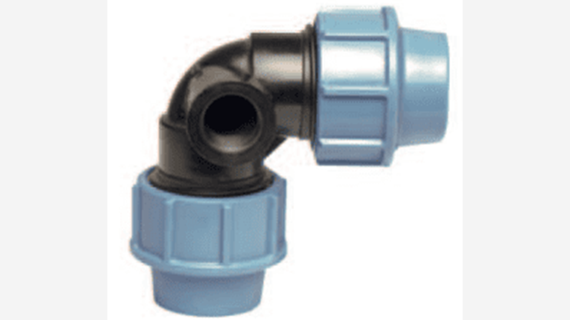 Gomito 90° c/derivazione femmina per irrigatore pop-up 32x3/4"x32 compressione