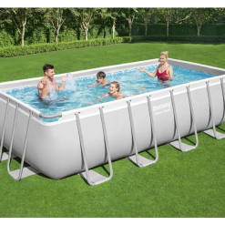 Piscina rettangolare con struttura e motore cm.488x244x122 Bestway