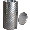 Serbatoio inox vino lt.400 galleggiante ad olio