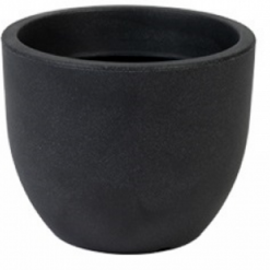 Vaso conca cm.40 grigio ardesia