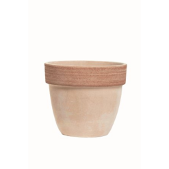 Vaso palladio graffiato in terracotta cm.45
