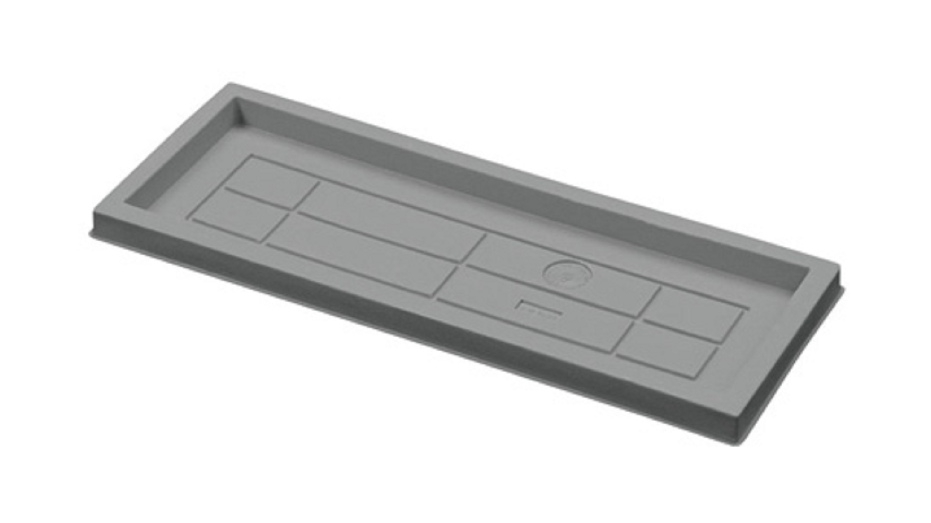 Sottocassetta naturalia cm.100 grigio antracite