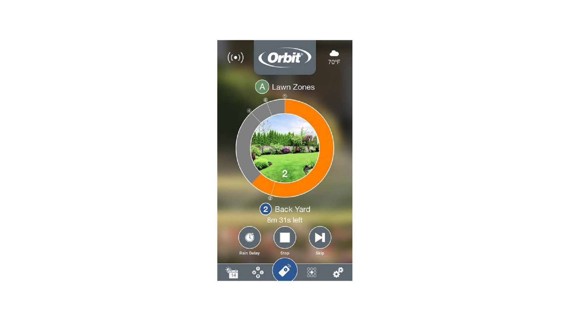 Programmatore B-Hyve 6 zone WIFI Orbit