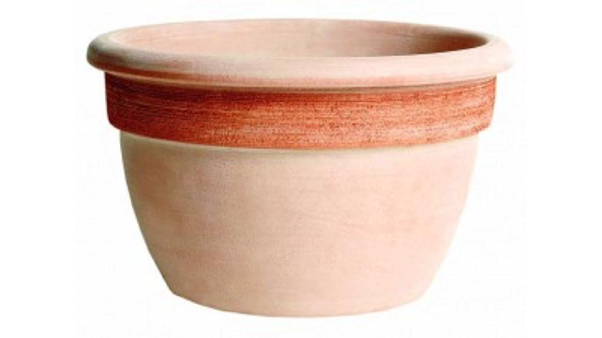 Campana graffiata in terracotta cm.32