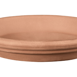 Sottovaso in terracotta tondo cm.19