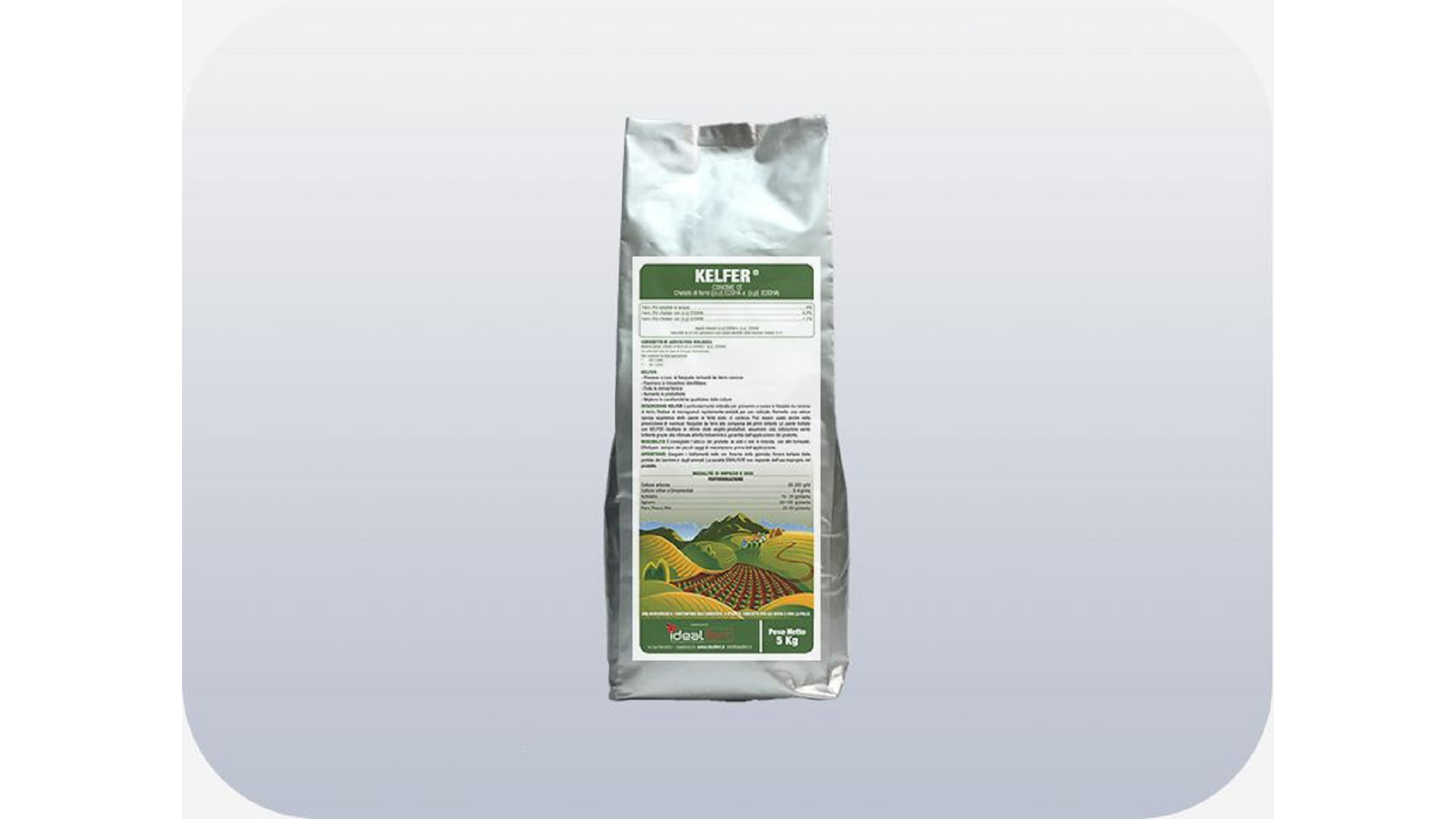 Concime chelato di ferro Kelfer kg.5