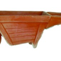 Carriola mignon piccola cm.24