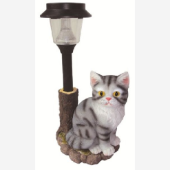 Lampada gatto con solare