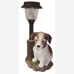 Lampada cane con solare
