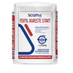 Concime Fertil Agreste Start 10.12.7 kg.25 Scam