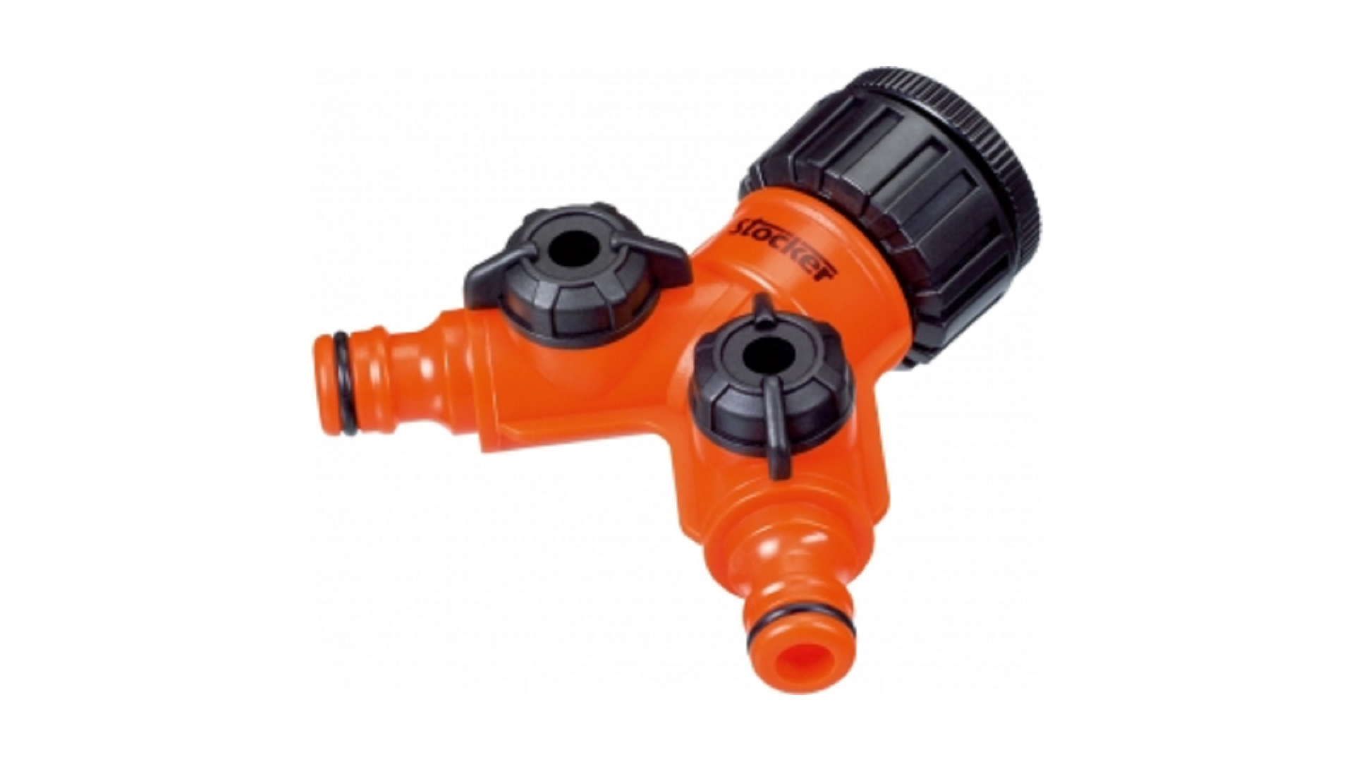Raccordo rubinetto a 2 vie